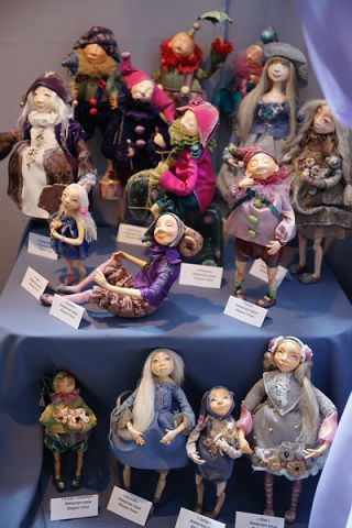 Авторские куклы ОЛьги Ивкиной в городе Алмата